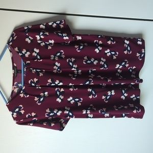 Banana Republic Floral Blouse